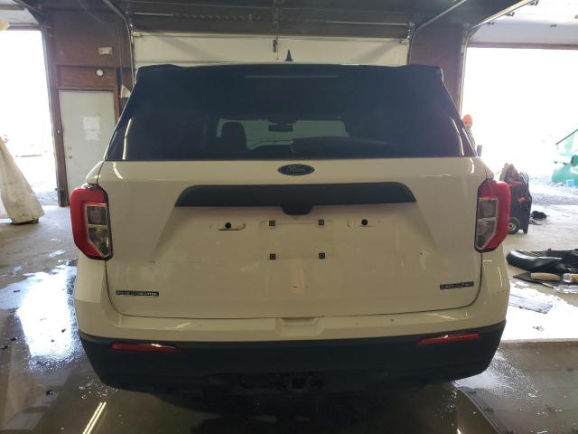 1FM5K8AB5PGC19970 - 2023 FORD EXPLORER POLICE INTERCEPTOR Սպիտակ լուսանկար 6