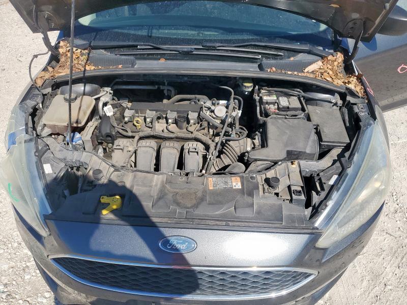 1FADP3E2XGL406875 - 2016 FORD FOCUS S GRAY photo 11