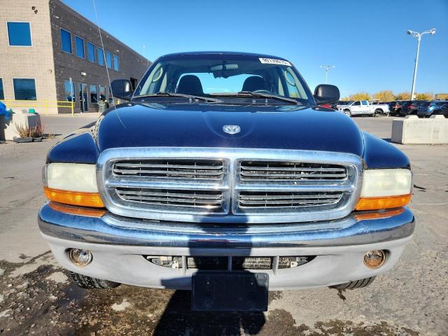 1D7HG42N24S552677 - 2004 DODGE DAKOTA SLT BLUE photo 5