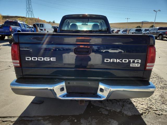 1D7HG42N24S552677 - 2004 DODGE DAKOTA SLT BLUE photo 6