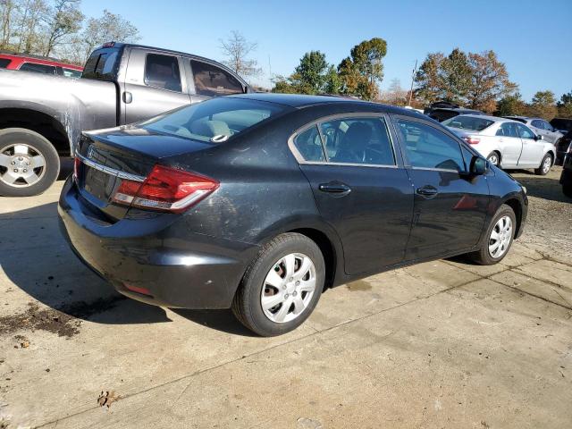 19XFB2F57DE284677 - 2013 HONDA CIVIC LX BLACK photo 3