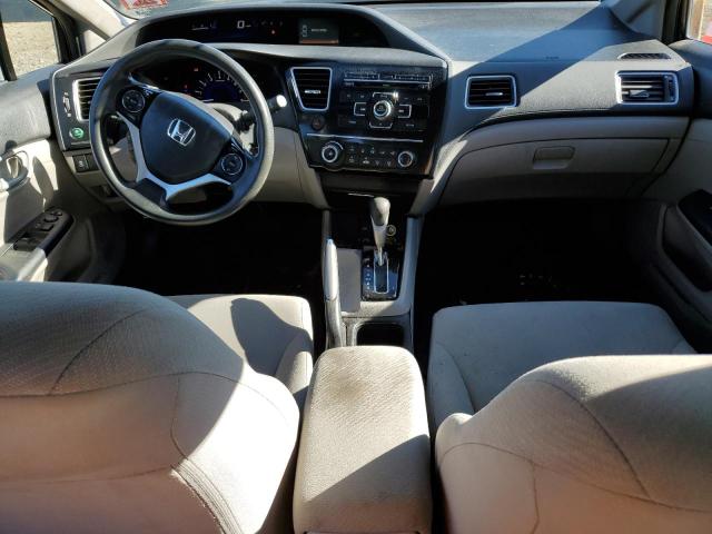 19XFB2F57DE284677 - 2013 HONDA CIVIC LX BLACK photo 8