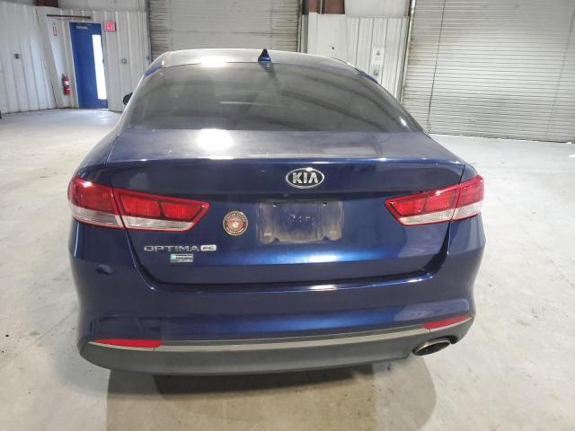 5XXGT4L35JG181471 - 2018 KIA OPTIMA LX BLUE photo 6