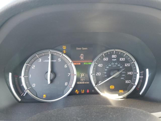 5FRYD4H84HB008204 - 2017 ACURA MDX ADVANCE BLACK photo 9