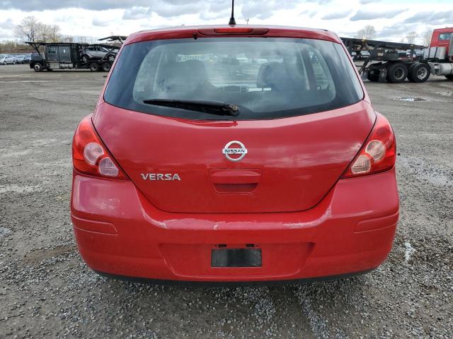 3N1BC1CP6CL377148 - 2012 NISSAN VERSA S RED photo 6
