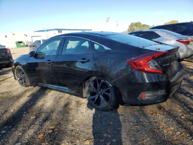 2HGFC2F81LH028398 - 2020 HONDA CIVIC SPORT BLACK photo 2