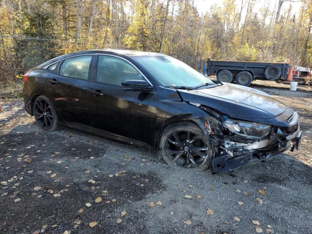 2HGFC2F81LH028398 - 2020 HONDA CIVIC SPORT BLACK photo 4