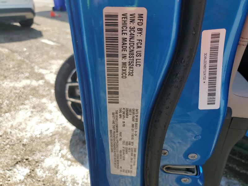 3C4NJDCN8ST524732 - 2025 JEEP COMPASS LIMITED ლურჯი ფოტო 14