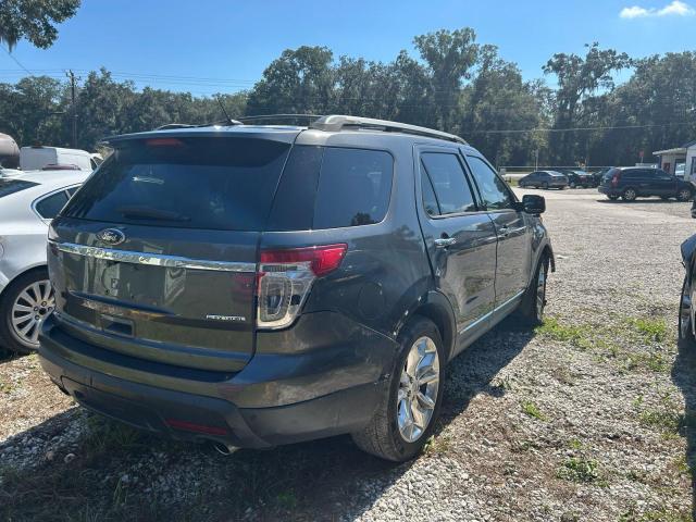 1FM5K7D8XFGC45182 - 2015 FORD EXPLORER XLT ნაცრისფერი ფოტო 4