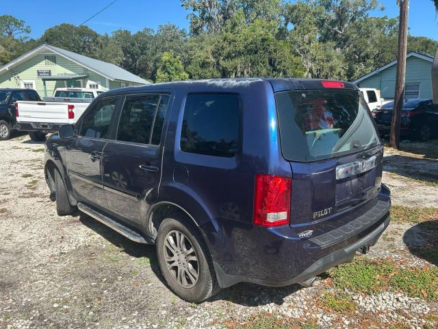 5FNYF3H5XDB021433 - 2013 HONDA PILOT EXL Mavi foto 3