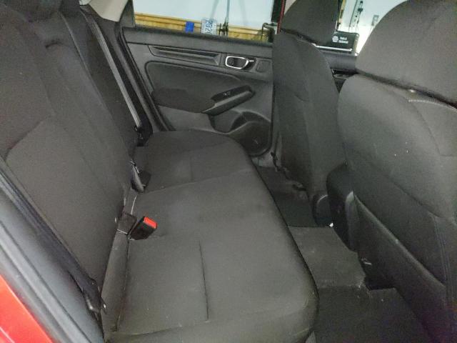 2HGFE1F75NH309618 - 2022 HONDA CIVIC EX წითელი ფოტო 10