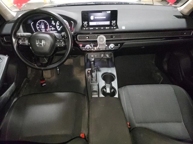 2HGFE1F75NH309618 - 2022 HONDA CIVIC EX წითელი ფოტო 8