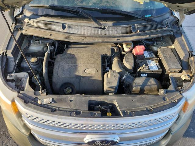 1FM5K7D86DGB48493 - 2013 FORD EXPLORER XLT GREEN photo 12