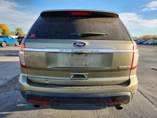 1FM5K7D86DGB48493 - 2013 FORD EXPLORER XLT GREEN photo 6