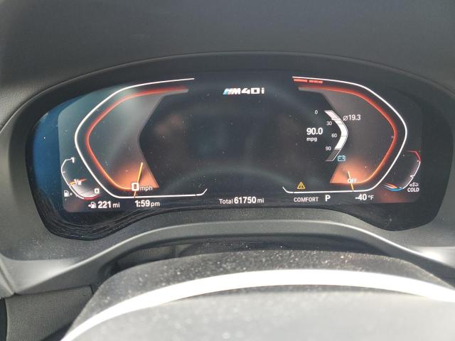 5UXTY9C03L9C24323 - 2020 BMW X3 XDRIVEM40I BLACK photo 9