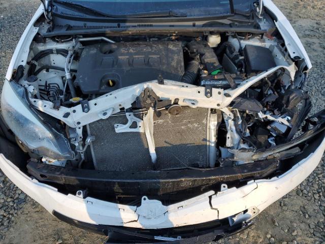 2T1BURHE1EC200741 - 2014 TOYOTA COROLLA L WHITE photo 11