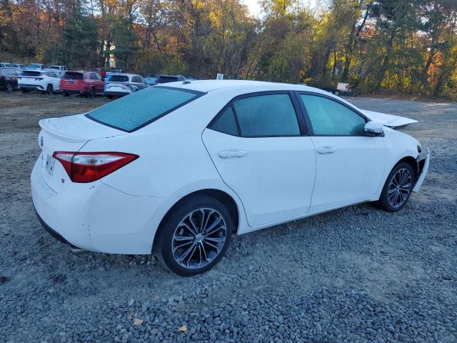 2T1BURHE1EC200741 - 2014 TOYOTA COROLLA L WHITE photo 3