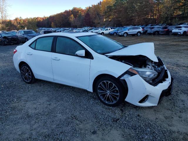 2T1BURHE1EC200741 - 2014 TOYOTA COROLLA L WHITE photo 4