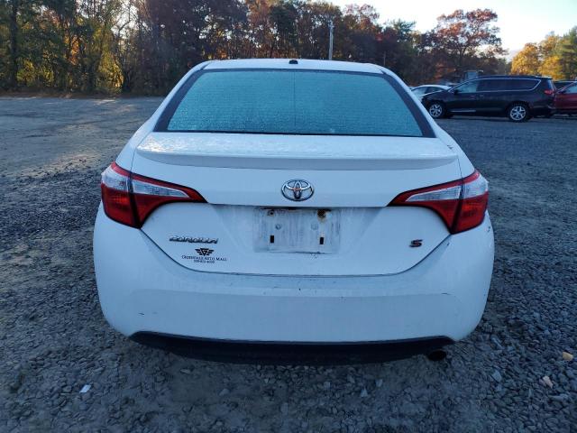 2T1BURHE1EC200741 - 2014 TOYOTA COROLLA L WHITE photo 6