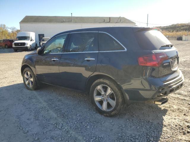 2HNYD2H34CH515188 - 2012 ACURA MDX TECHNOLOGY ლურჯი ფოტო 2