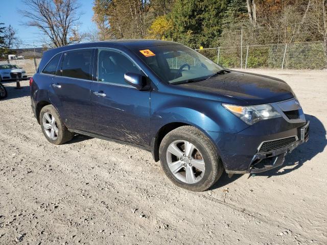 2HNYD2H34CH515188 - 2012 ACURA MDX TECHNOLOGY ლურჯი ფოტო 4