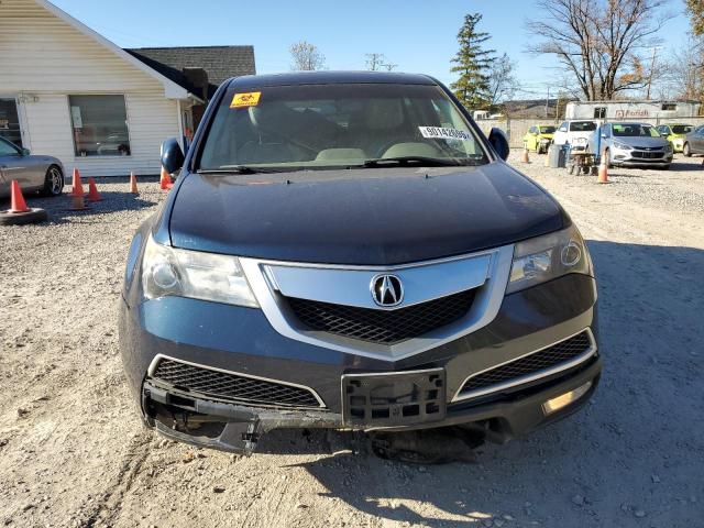 2HNYD2H34CH515188 - 2012 ACURA MDX TECHNOLOGY ლურჯი ფოტო 5
