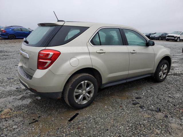 2GNALBEK6G1151061 - 2016 CHEVROLET EQUINOX LS BEIGE photo 3