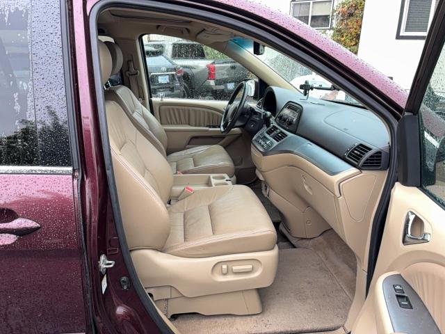 5FNRL3H68AB013106 - 2010 HONDA ODYSSEY EXL 勃艮第红 照片 5