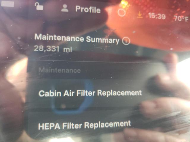 7SAYGDEE4PF885232 - 2023 TESLA MODEL Y WHITE photo 9