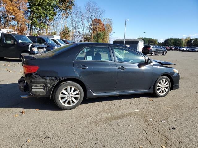 2T1BU4EE6AC454169 - 2010 TOYOTA COROLLA BASE BLACK photo 3