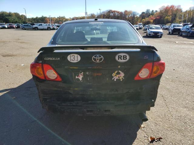 2T1BU4EE6AC454169 - 2010 TOYOTA COROLLA BASE BLACK photo 6