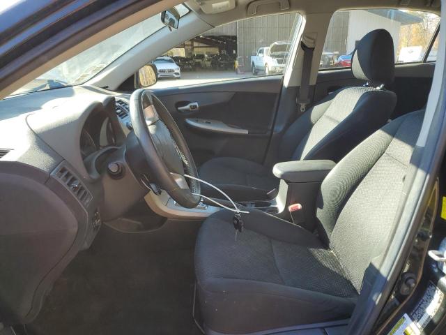 2T1BU4EE6AC454169 - 2010 TOYOTA COROLLA BASE BLACK photo 7