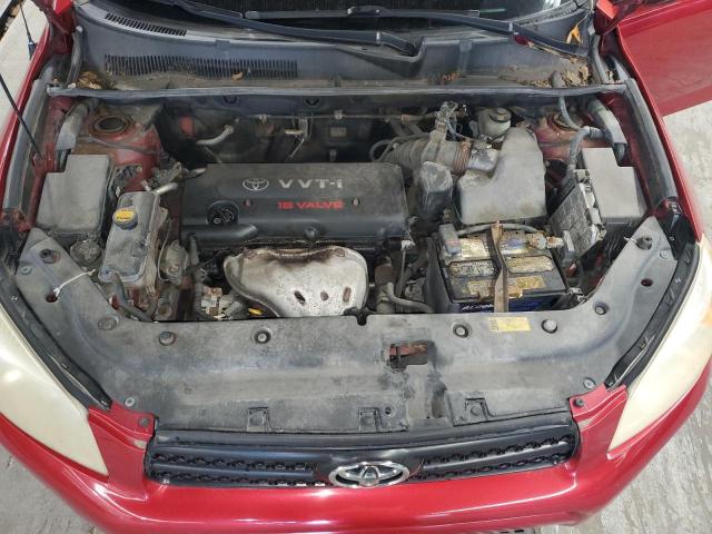 JTMZD33V665022732 - 2006 TOYOTA RAV4 წითელი ფოტო 12