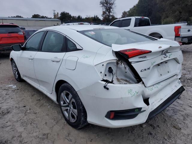 19XFC2F61HE034153 - 2017 HONDA CIVIC LX WHITE photo 2