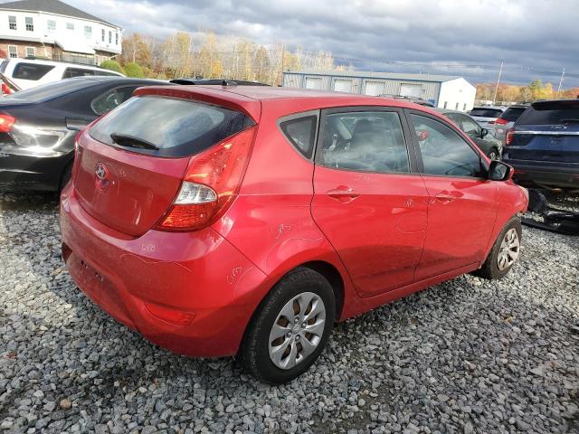 KMHCT5AE2GU251449 - 2016 HYUNDAI ACCENT SE 红色 照片 3