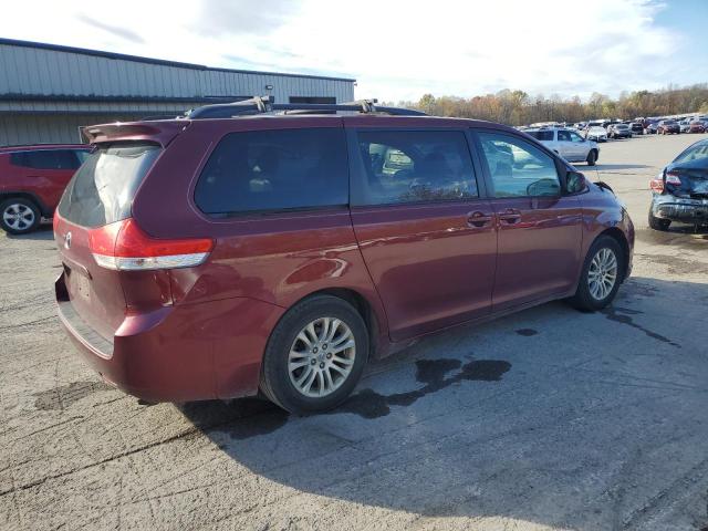 5TDYK3DC8ES446162 - 2014 TOYOTA SIENNA XLE 红色 照片 3