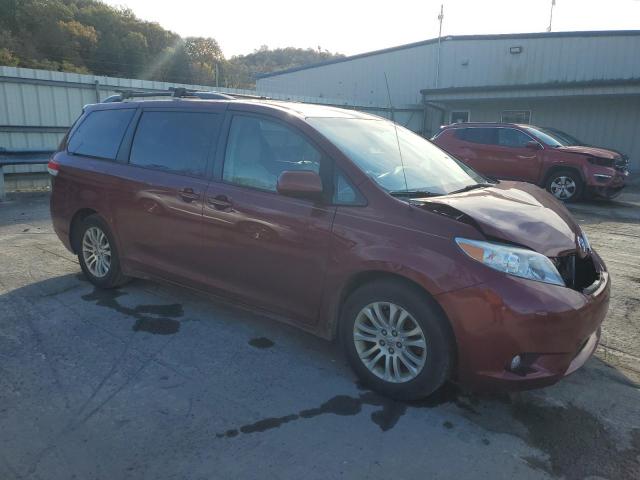 5TDYK3DC8ES446162 - 2014 TOYOTA SIENNA XLE 红色 照片 4