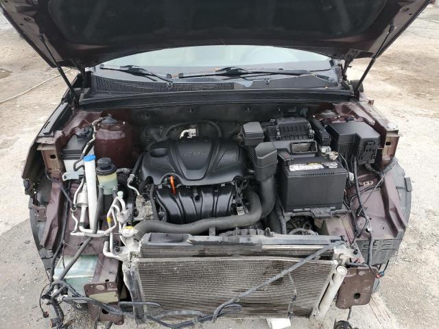 5XYKU3A65DG390966 - 2013 KIA SORENTO EX 勃艮第红 照片 12