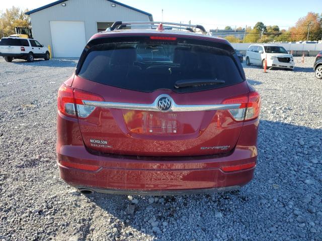 LRBFXDSAXHD069705 - 2017 BUICK ENVISION ESSENCE RED photo 6