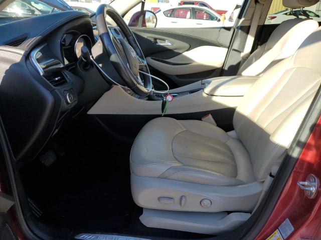 LRBFXDSAXHD069705 - 2017 BUICK ENVISION ESSENCE RED photo 7