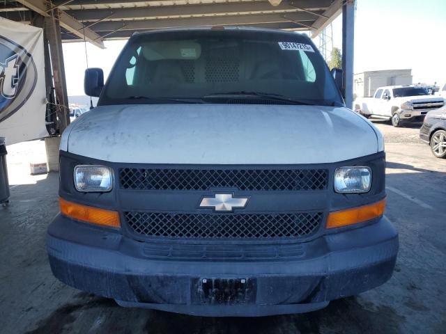 1GCFG15X381104344 - 2008 CHEVROLET EXPRESS WHITE photo 5