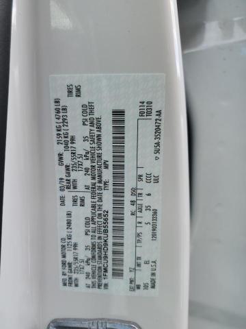 1FMCU9HD9KUB55652 - 2019 FORD ESCAPE SEL 白色 照片 13