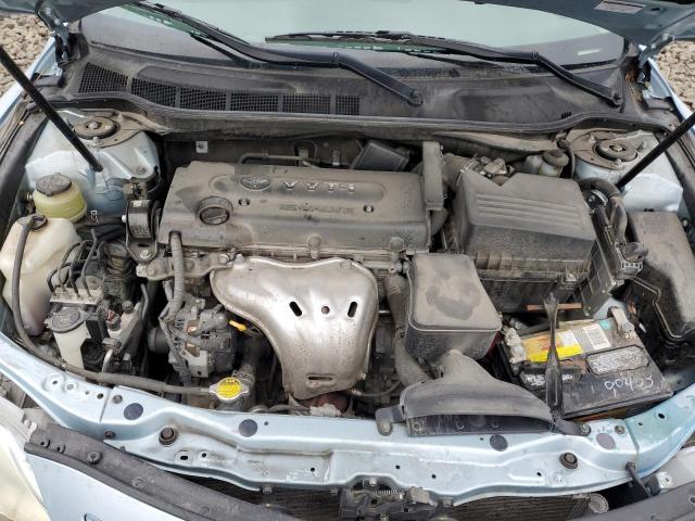 4T4BE46K79R081726 - 2009 TOYOTA CAMRY BASE BLUE photo 11