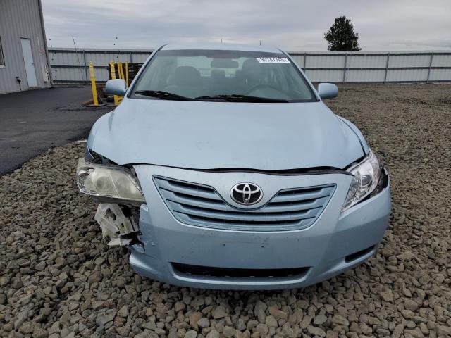 4T4BE46K79R081726 - 2009 TOYOTA CAMRY BASE BLUE photo 5