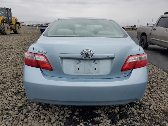 4T4BE46K79R081726 - 2009 TOYOTA CAMRY BASE BLUE photo 6