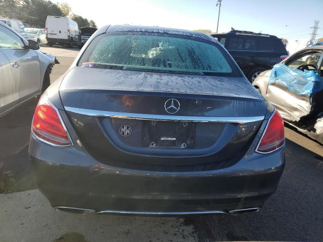 55SWF4KB6FU075616 - 2015 MERCEDES-BENZ C 300 4MATIC GRAY photo 6