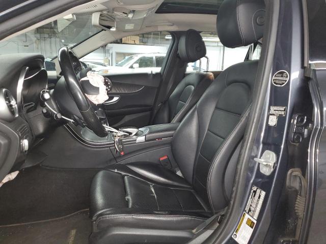 55SWF4KB6FU075616 - 2015 MERCEDES-BENZ C 300 4MATIC GRAY photo 7