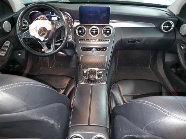 55SWF4KB6FU075616 - 2015 MERCEDES-BENZ C 300 4MATIC GRAY photo 8