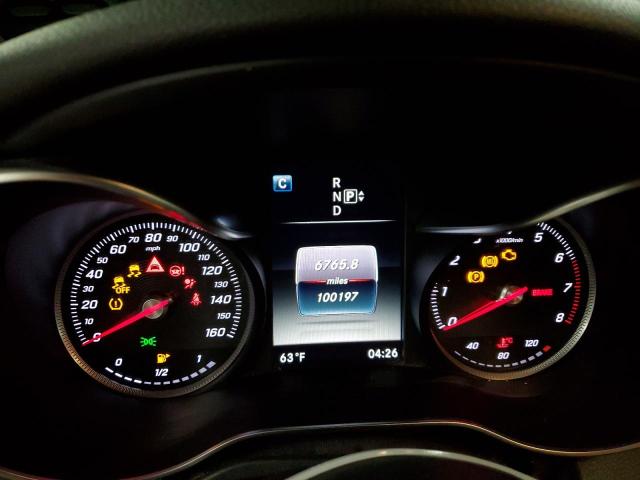 55SWF4KB6FU075616 - 2015 MERCEDES-BENZ C 300 4MATIC GRAY photo 9