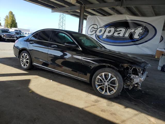 55SWF4KB3GU169180 - 2016 MERCEDES-BENZ C 300 4MATIC BLACK photo 4